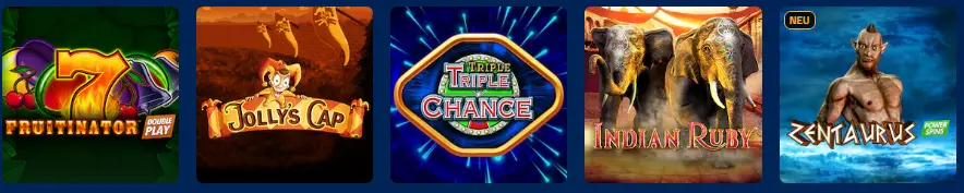 Resultate laufender Spiele ADMIRAL SPORT WETTEN