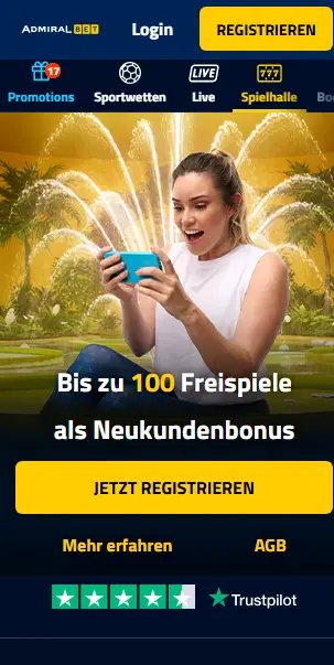 Funktionen und Nutzung ADMIRAL SPORT WETTEN